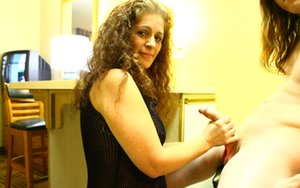 Over 40 Handjobs invite you to explore free photos featuring Lisa Brown in tugjob sex scene